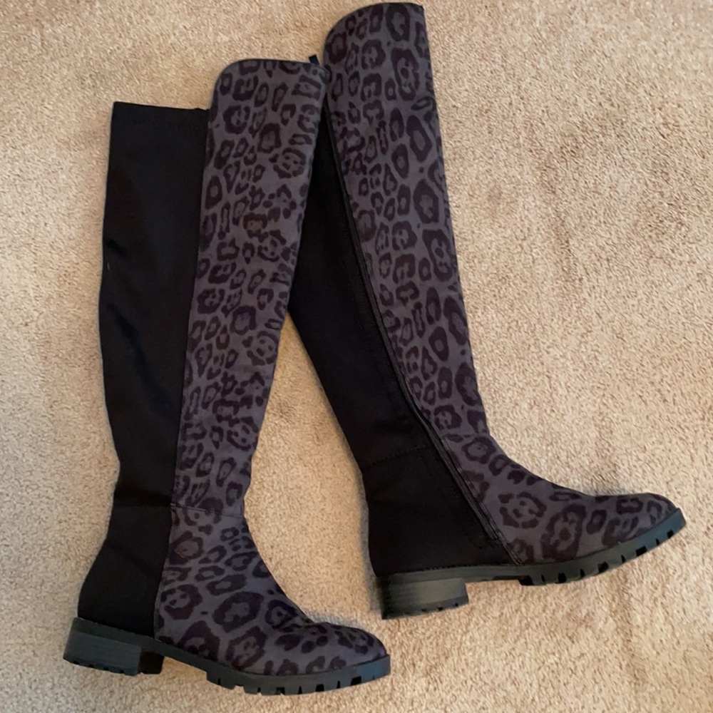 Forever Knee High Riding Boots. NWOT